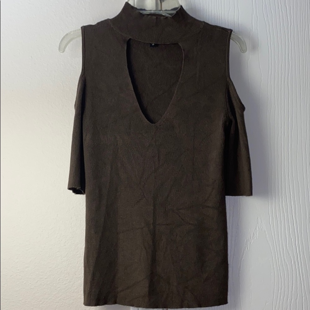 Express Olive Green Blouse